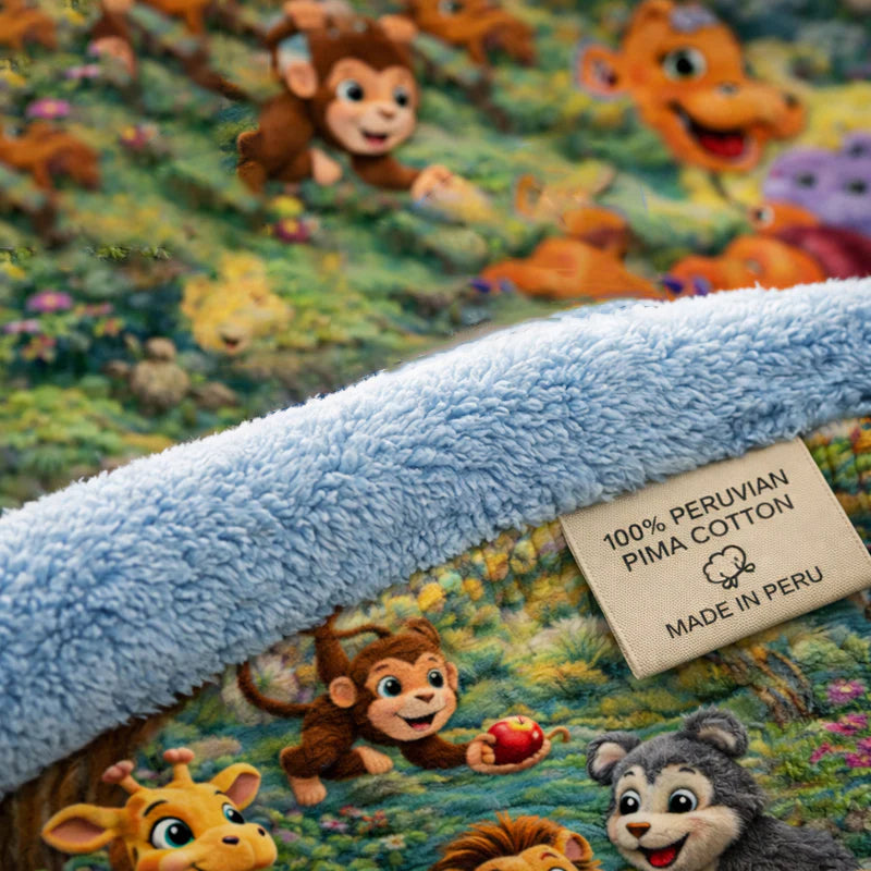The 3D Jungle Adventure Blanket